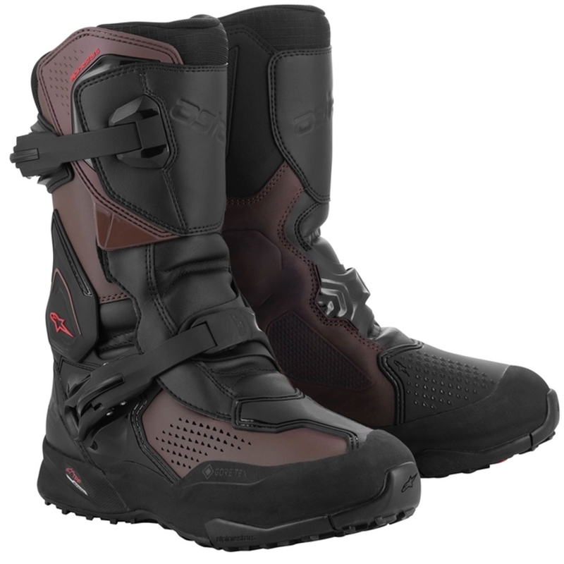 Buty motocyklowe Alpinestars XT-8 GORE-TEX czarno-brązowe