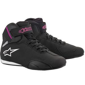 Buty motocyklowe damskie Alpinestars Stella Sektor czarno-fioletowe