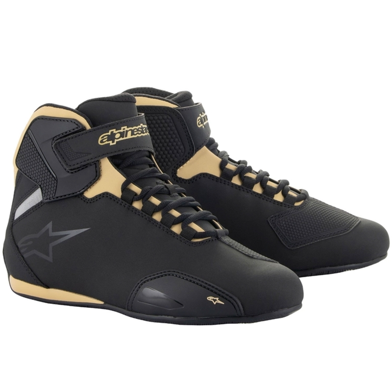 Damskie buty motocyklowe Alpinestars Stella Sektor czarno-szampańskie