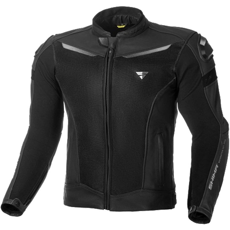 Kurtka motocyklowa Shima Piston czarna