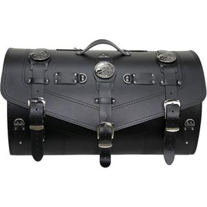 Skórzana torba motocyklowa z zamkiem RSA K183 czarna