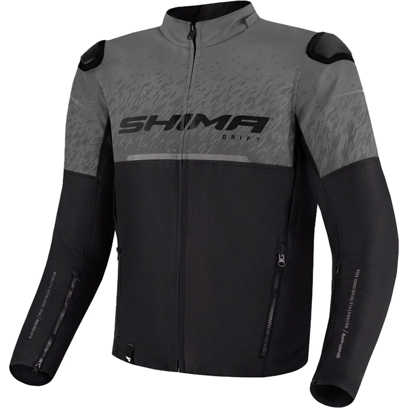 Kurtka motocyklowa Shima Drift czarno-szara