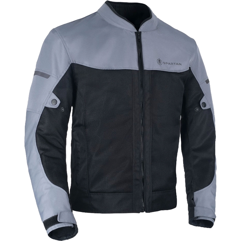 Kurtka motocyklowa Oxford Spartan Air w kolorze szaro-czarnym