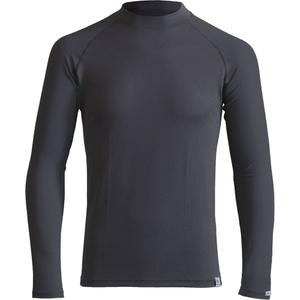Termo koszulka nanosilver® Raglan szary antracyt - długi rękaw