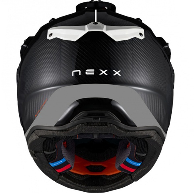 Kask motocyklowy enduro Nexx X.Rally FIM Racing 2 Carbon czarno-biały