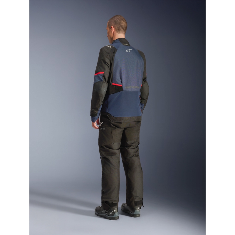 Kurtka motocyklowa Alpinestars Andes V4 Drystar w kolorze granatowo-niebiesko-czarnym