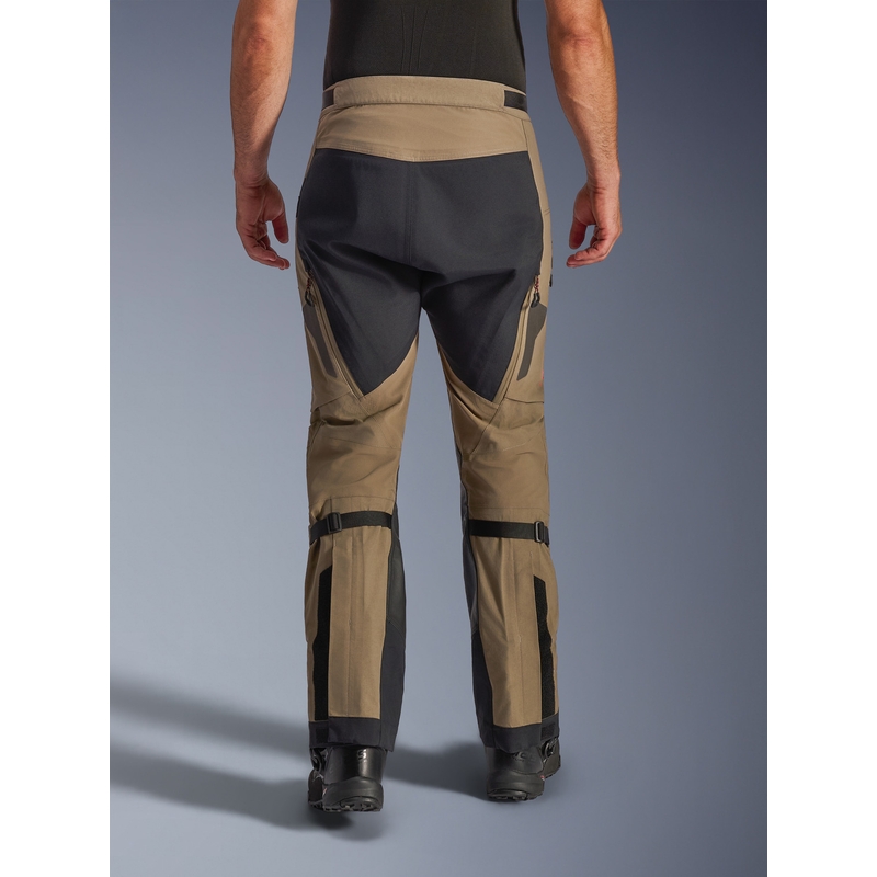 Spodnie motocyklowe Alpinestar Nazca 3L Gore-Tex PRO jasnobrązowo-czarne