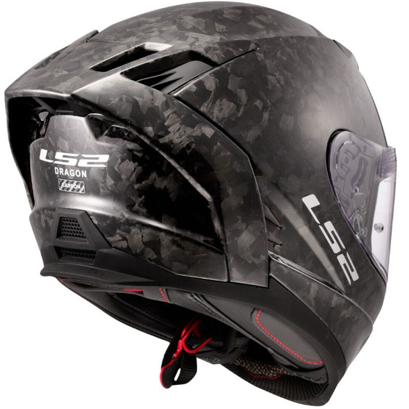 Kask motocyklowy integralny LS2 FF807 Dragon Forged Carbon