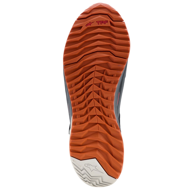 Buty motocyklowe Alpinestars CR-X Drystar czarno-ciemnoszaro-pomarańczowe