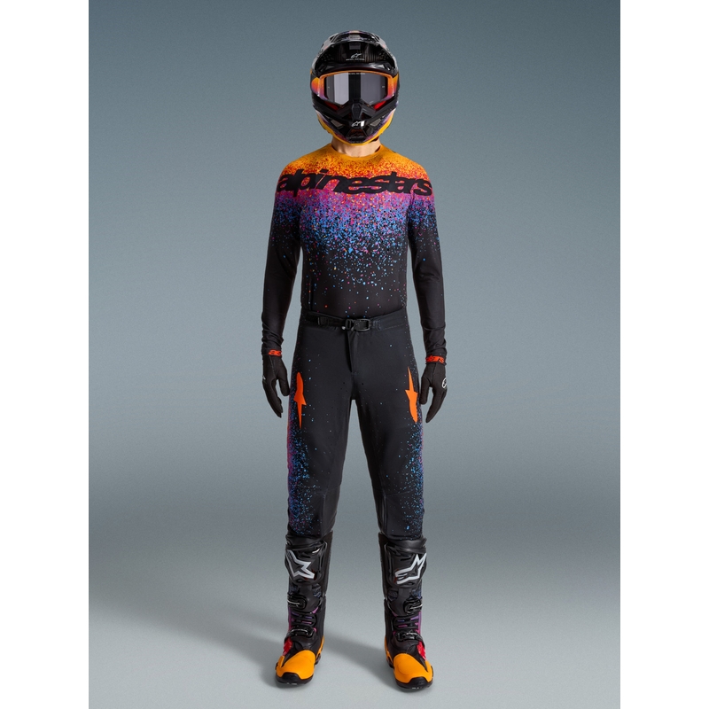 Spodnie motocrossowe Alpinestars Supertech Limited Edition Black Hole – czarne