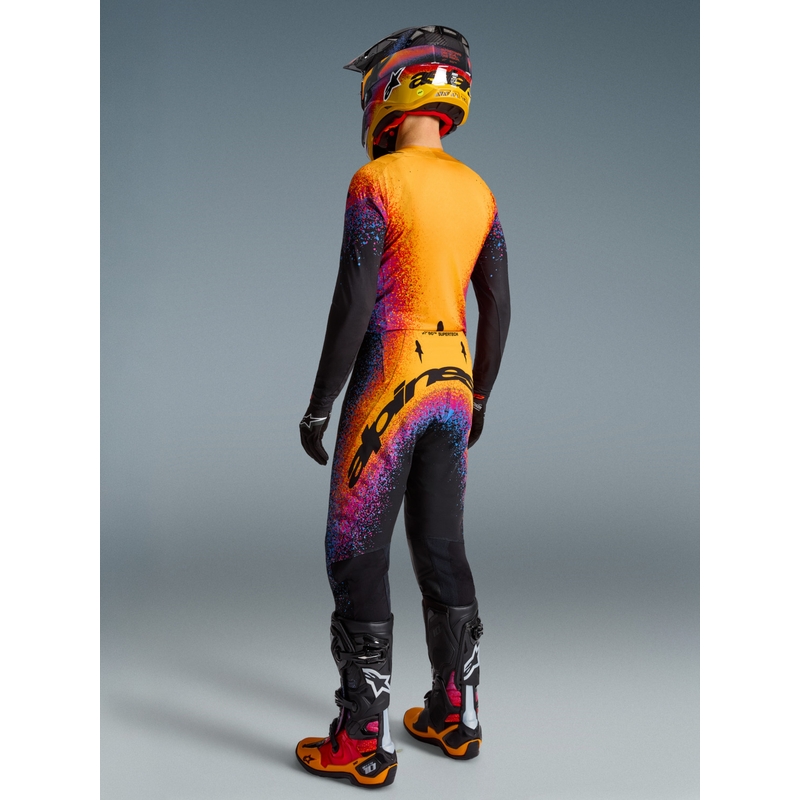Spodnie motocrossowe Alpinestars Supertech Limited Edition Black Hole – czarne