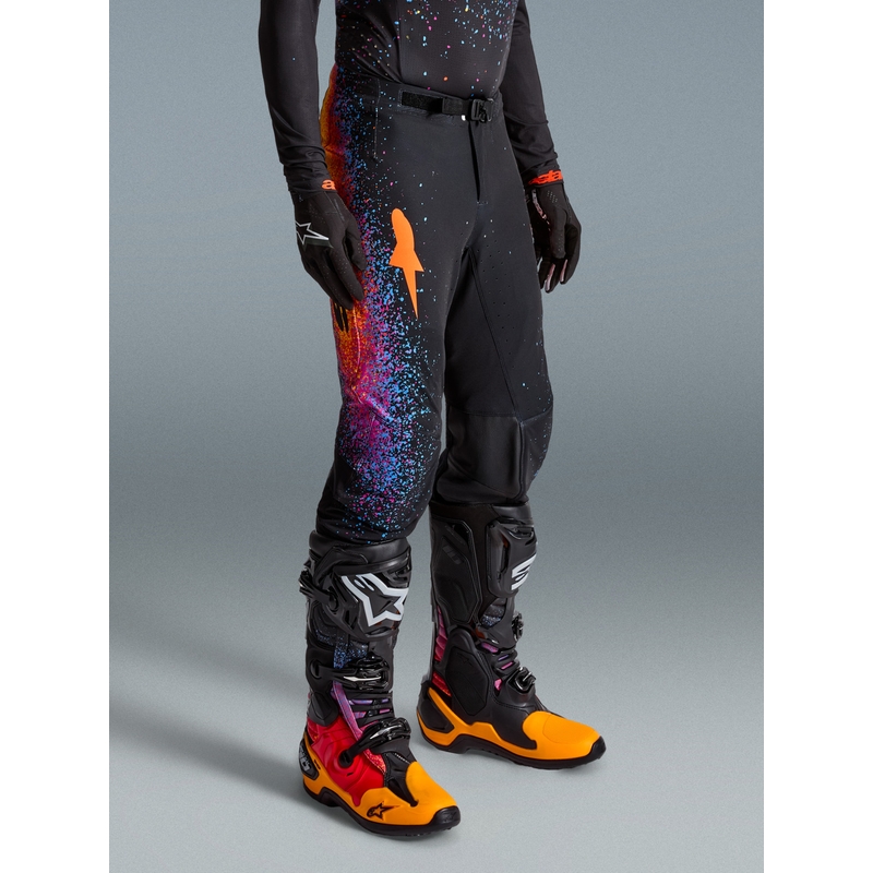 Spodnie motocrossowe Alpinestars Supertech Limited Edition Black Hole – czarne