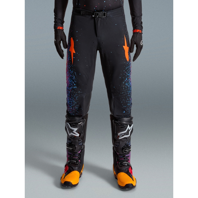 Spodnie motocrossowe Alpinestars Supertech Limited Edition Black Hole – czarne