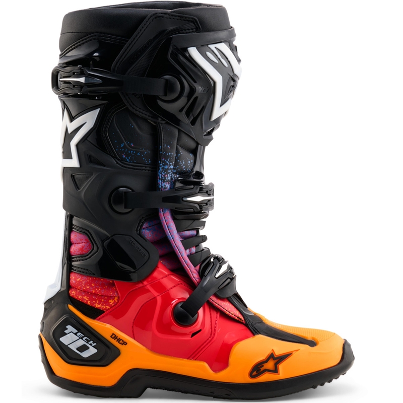 Buty motocyklowe Alpinestars Tech 10 Limited Edition Black Hole w kolorze czarnym