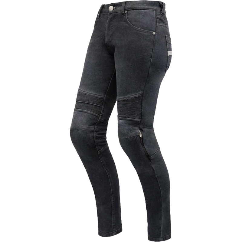 Damskie jeansy Street Racer Spike II o skróconym kroju w kolorze czarnym