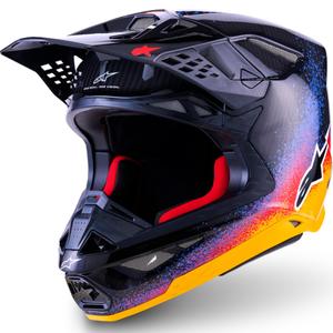 Kask motocrossowy Alpinestars Supertech S-M10 w limitowanej edycji Black Hole w kolorze czarnym