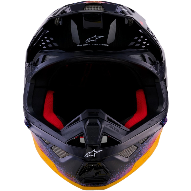 Kask motocrossowy Alpinestars Supertech S-M10 w limitowanej edycji Black Hole w kolorze czarnym