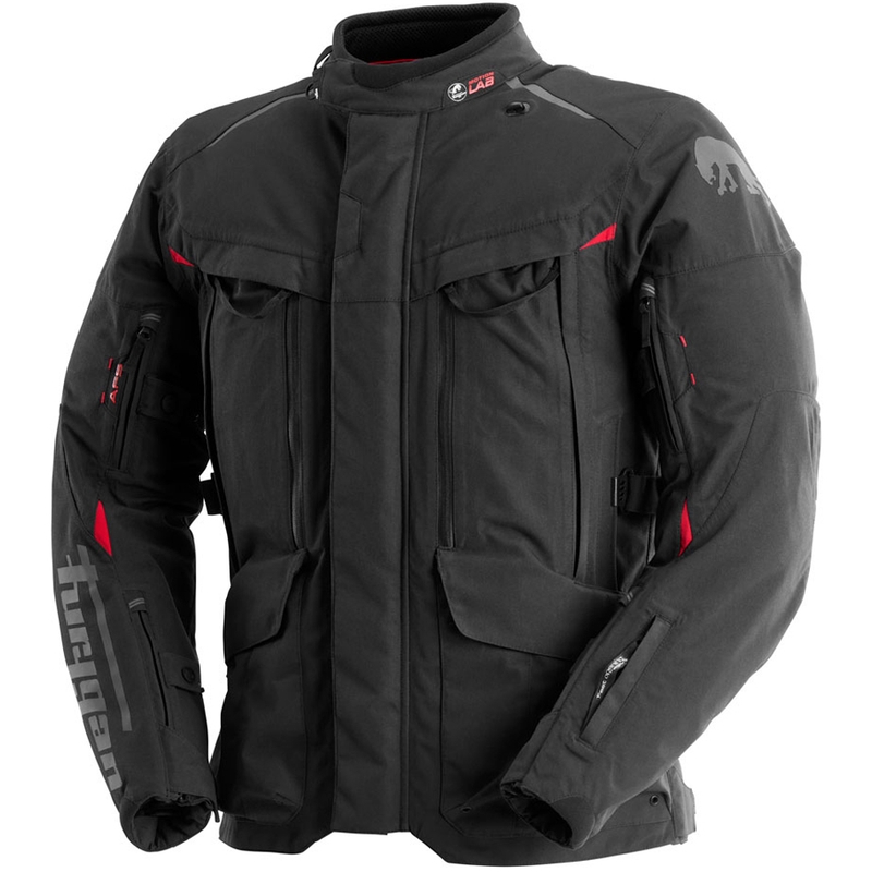 Kurtka motocyklowa Furygan CHALLENGER 3C PRIMALOFT® czarno-czerwona