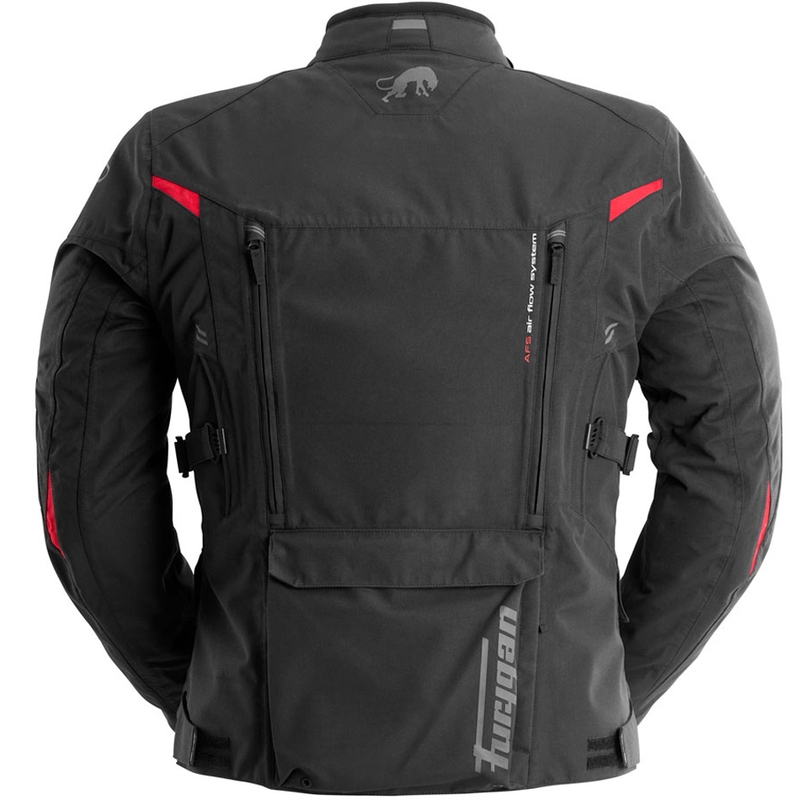 Kurtka motocyklowa Furygan CHALLENGER 3C PRIMALOFT® czarno-czerwona