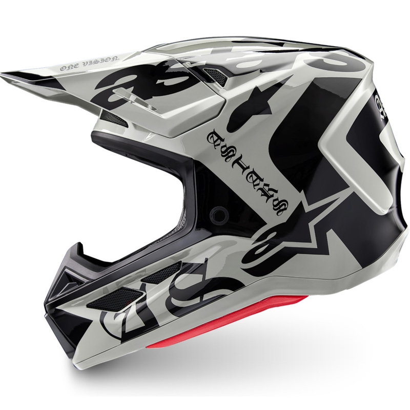 Kask motocrossowy Alpinestars Supertech S-M7 w limitowanej edycji Wolf Dust sand-black