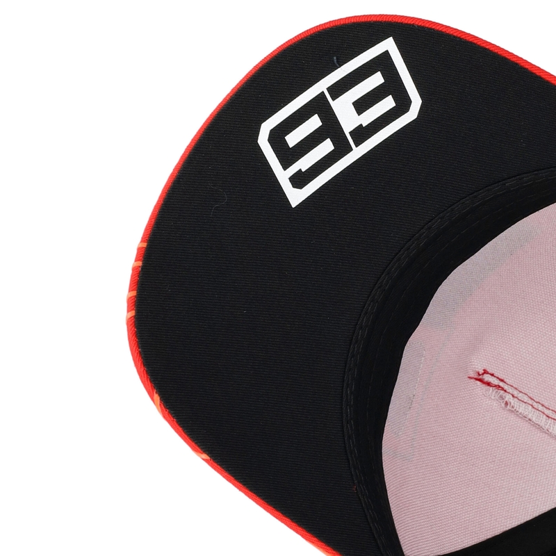 Ducati Corse Marc Marquez 93 Box Logo Cap czarno-czerwony