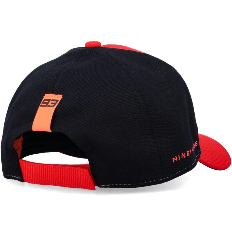 Czapka dziecięca Ducati Marc Marquez Baseball 93 Patch czarno-czerwona