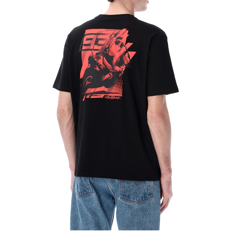 Koszulka Ducati Marc Marquez Man 93 Look Back czarna