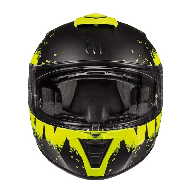 Integralny kask motocyklowy MT Blade 2 SV Oberon czarno-fluo żółty wyprzedaż