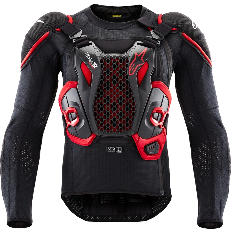 Kamizelka motocyklowa z poduszką powietrzną Alpinestars TECH-AIR®OFF-ROAD czarno-czerwona