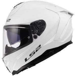 Kask motocyklowy integralny LS2 FF817 Challenger II Solid połyskujący biały