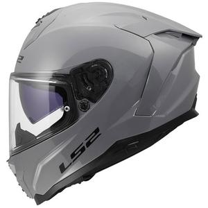 Kask motocyklowy integralny LS2 FF817 Challenger II Solid połyskujący szary