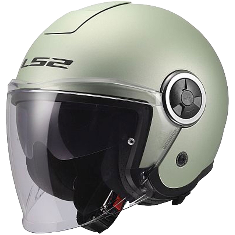 Kask motocyklowy otwarty LS2 OF620 Classy Solid mat szaro-kometowy