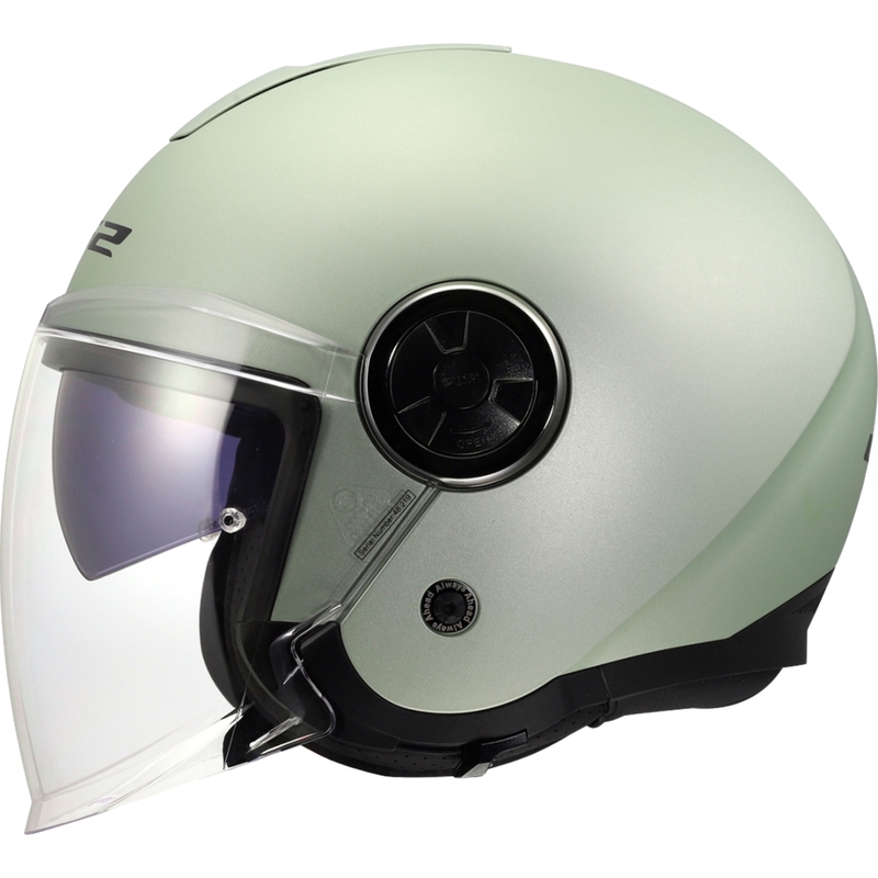 Kask motocyklowy otwarty LS2 OF620 Classy Solid mat szaro-kometowy