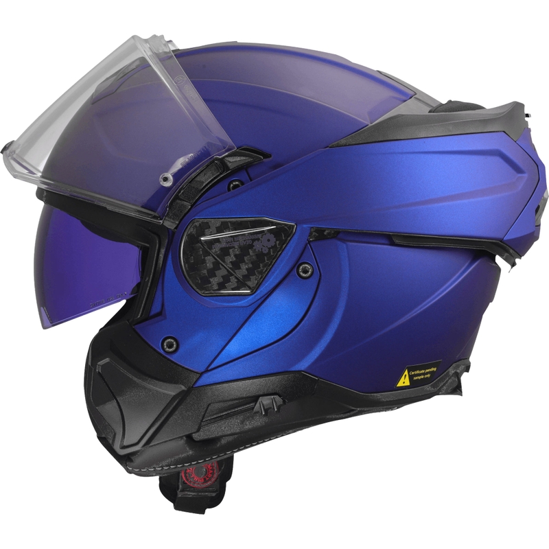 Kask motocyklowy typu flip-up LS2 FF910 Advant II Solid mat granatowy