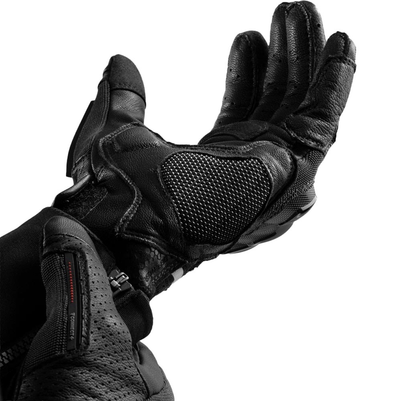 Rękawice motocyklowe Rebelhorn Defender czarne