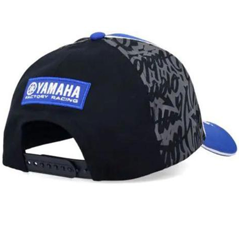 Czapka baseballowa Yamaha Fabio Quartararo niebiesko-czarna
