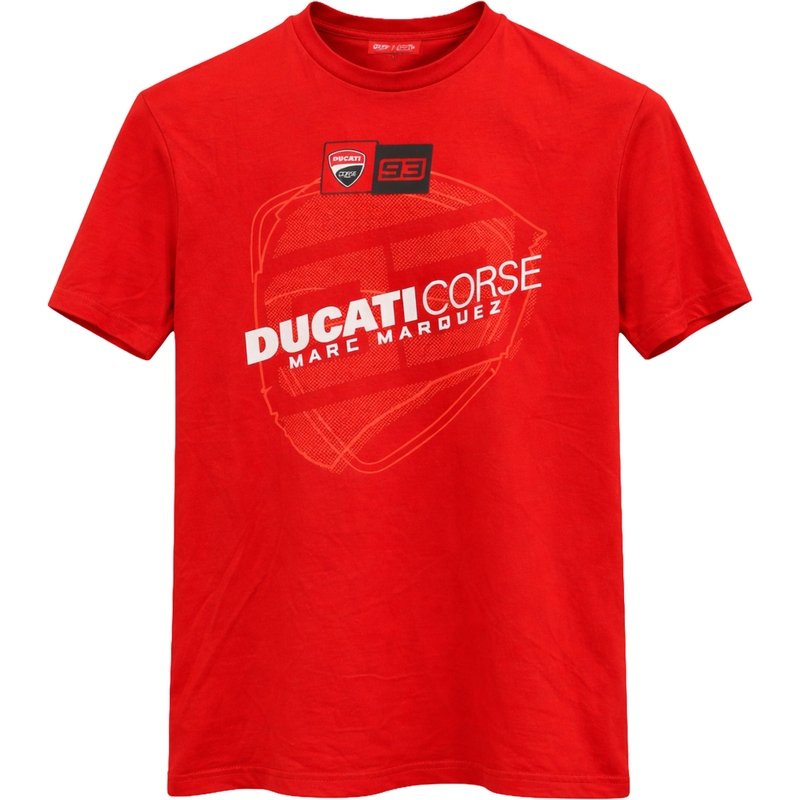 Koszulka Ducati Corse Marc Marquez Big Helmet 93 czerwona
