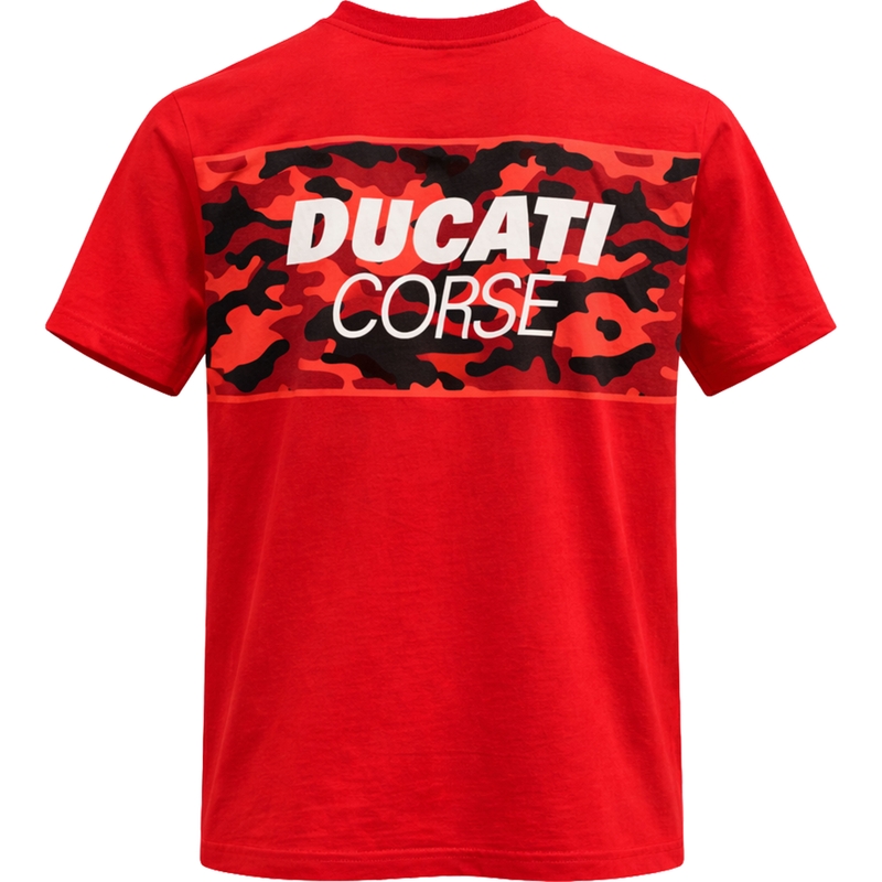 Koszulka Ducati Corse CAMU czerwona
