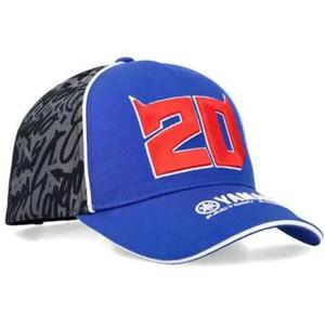 Czapka baseballowa Yamaha Fabio Quartararo niebiesko-czarna