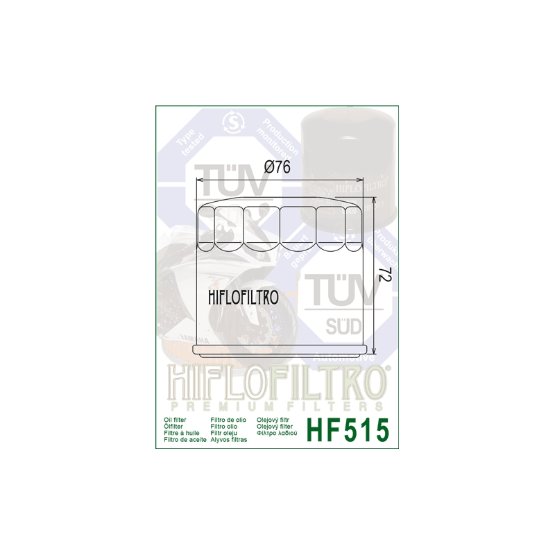 Oil filter HIFLOFILTRO