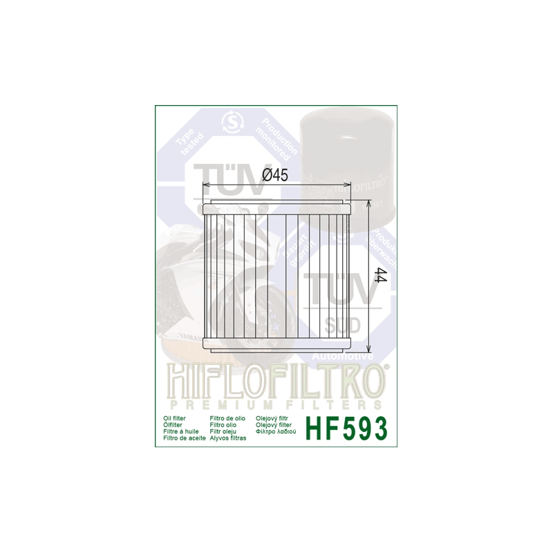 Oil filter HIFLOFILTRO