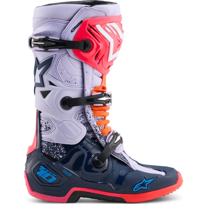 Buty motocrossowe Alpinestars TECH 10 Limited Edition Records w kolorze czarnym