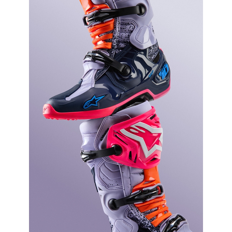 Buty motocrossowe Alpinestars TECH 10 Limited Edition Records w kolorze czarnym