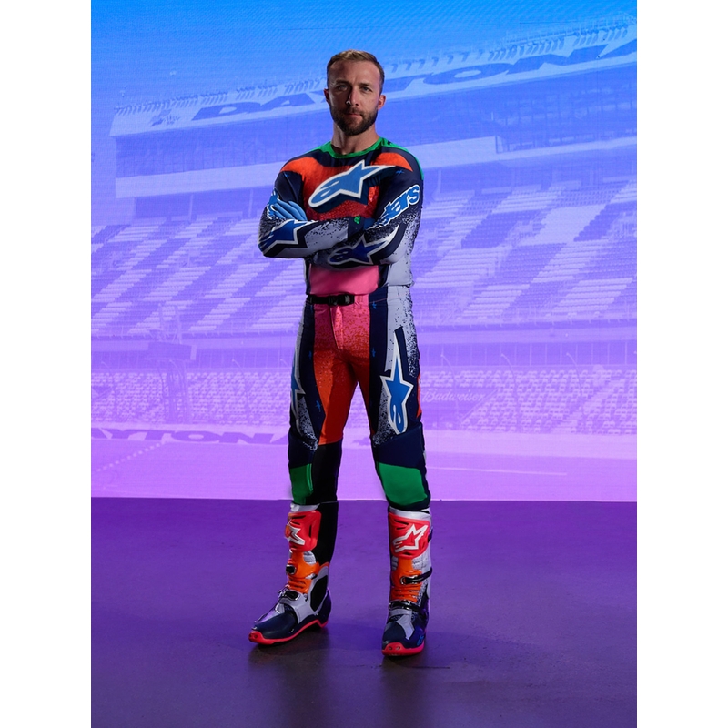 Buty motocrossowe Alpinestars TECH 10 Limited Edition Records w kolorze czarnym