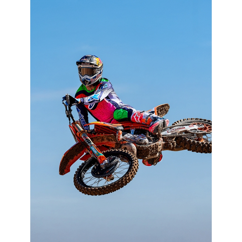 Buty motocrossowe Alpinestars TECH 10 Limited Edition Records w kolorze czarnym