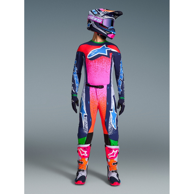 Koszulka motocrossowa Alpinestars Supertech Limited Edition Records – szara