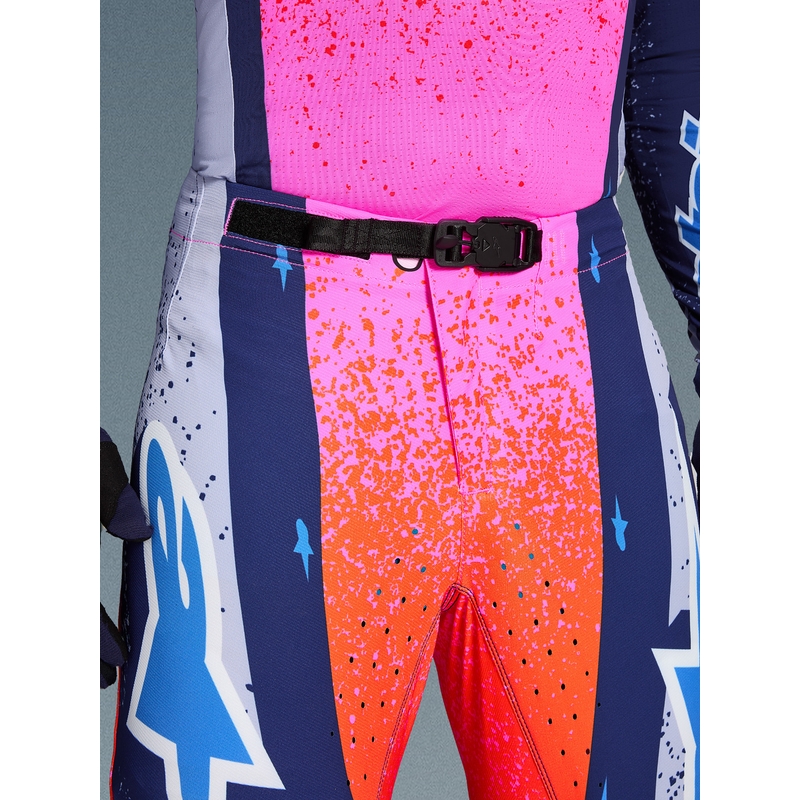 Spodnie motocrossowe Alpinestars Supertech Limited Edition Records w kolorze szarym