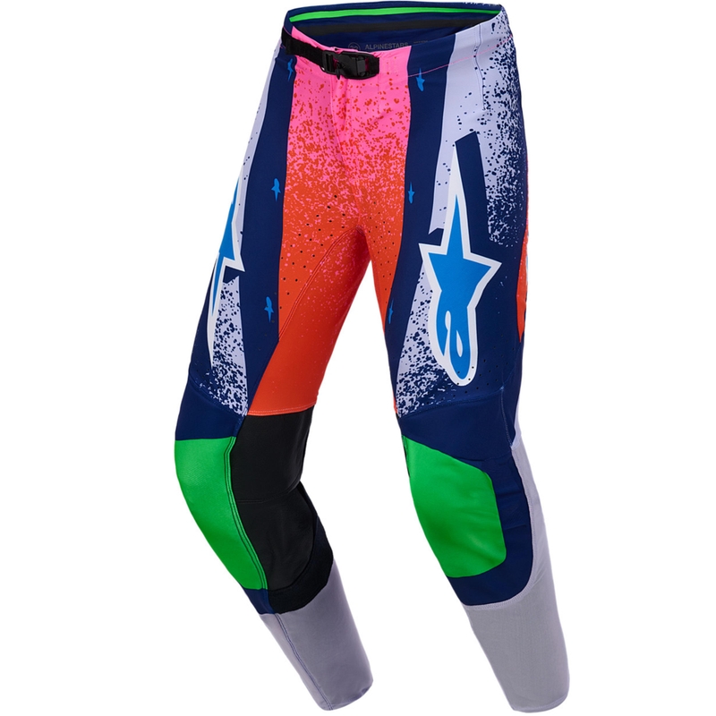 Spodnie motocrossowe Alpinestars Supertech Limited Edition Records w kolorze szarym