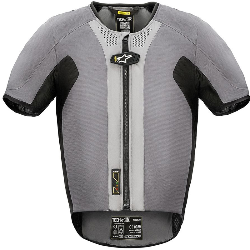 Kamizelka z poduszką powietrzną Alpinestars TECH-AIR®5 V2 w kolorze szaro-czarnym