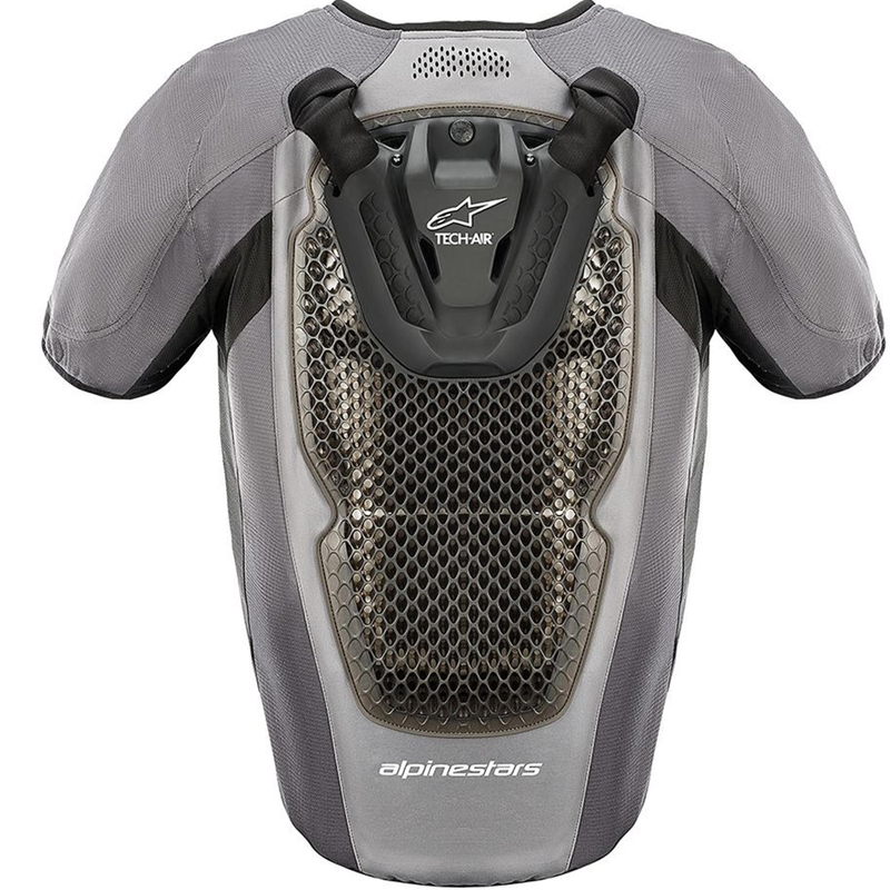 Kamizelka z poduszką powietrzną Alpinestars TECH-AIR®5 V2 w kolorze szaro-czarnym